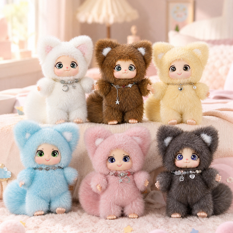 Kids Toys Movie - Brinquedo de Pelúcia Kawaii Raposa com