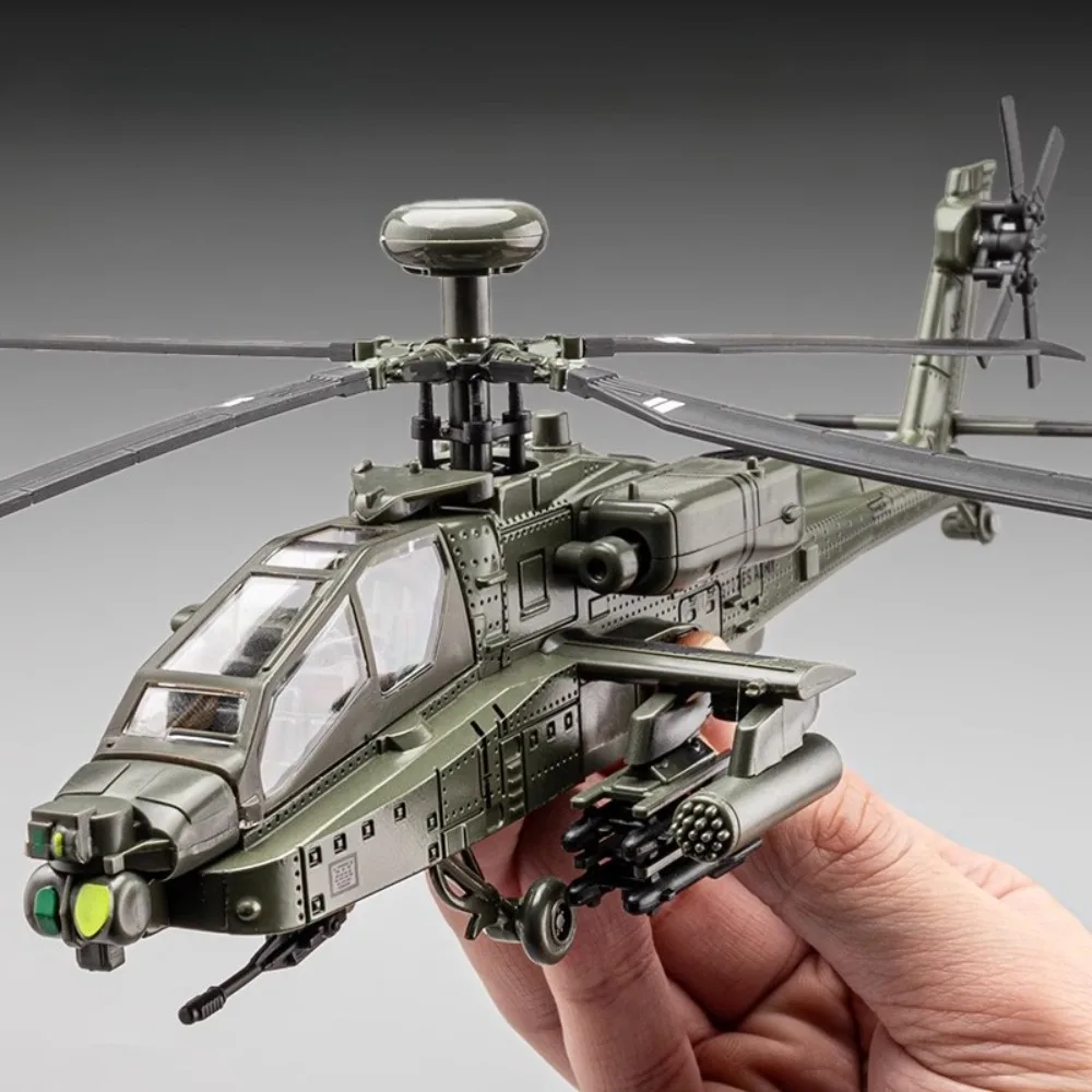 Kids Toys Vehicle - 1:32 escala AH-64 modelo de avião