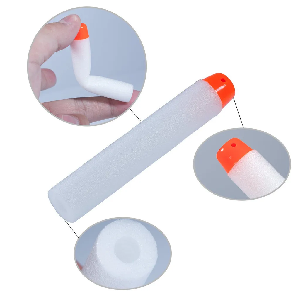 Foam Dart Gun - 2J-AWhite Bala de Espuma Luminosa que
