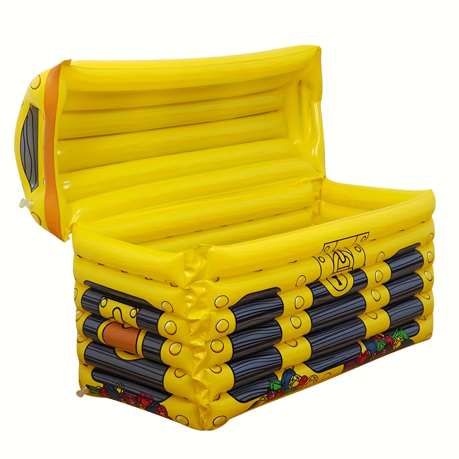 Kids Toys Home - Caixa de Armazenamento Inflável Multifuncional para