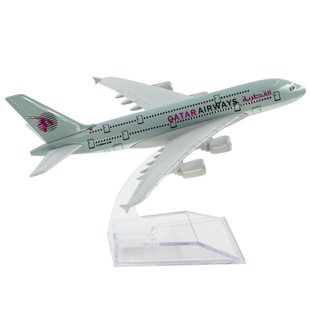 Kids Toys Qatar - 1/400 airbus a380 qatar airways modelo