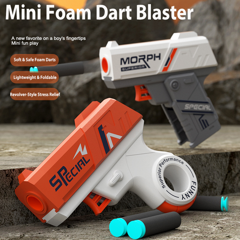 Foam Dart Gun - Conjunto de 2 Lançadores de Dardos