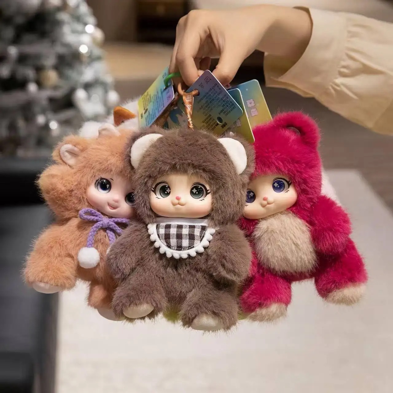 Kids Toys Movie - 18cm/kawaii animais bonitos rosto de vinil