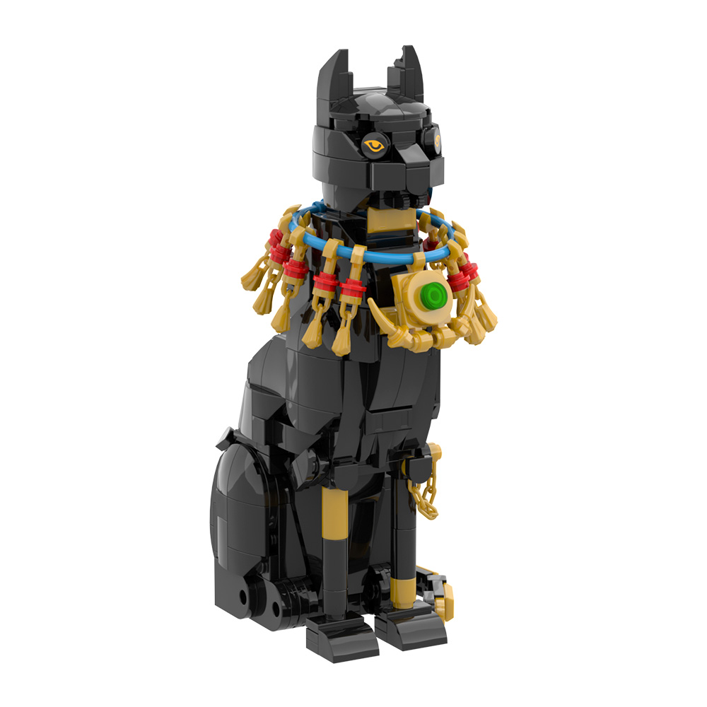 Kids Toys Egypt - Moc egito gato blocos de construção