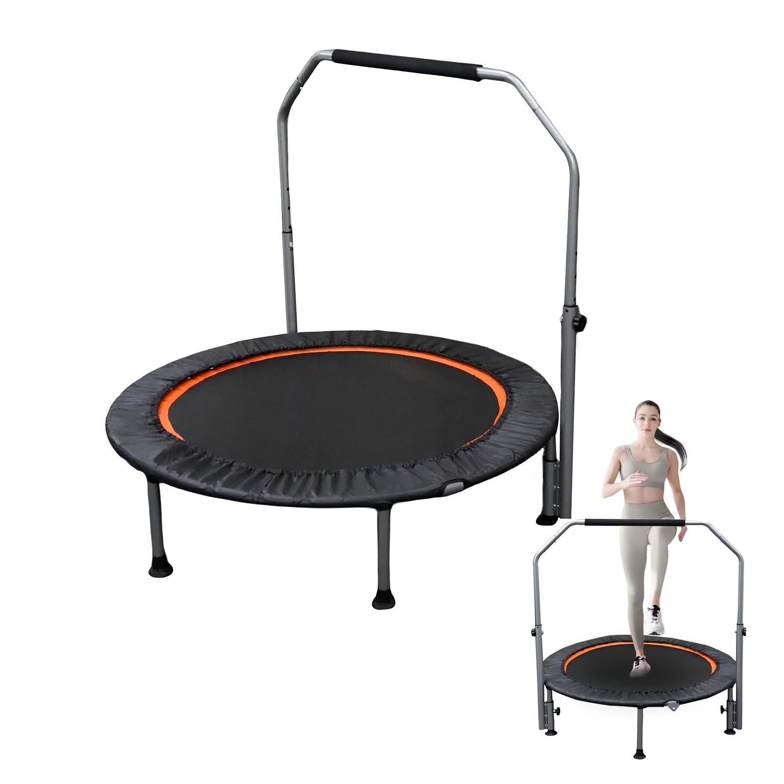 Trampoline Mini Indoor - Mini trampolim de fitness dobrável com