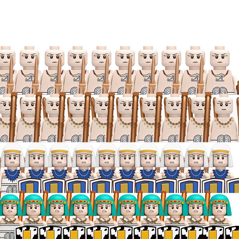 Kids Toys Egypt - Antigo Egito Castle Building Blocks para