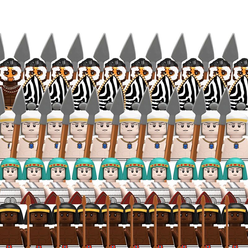 Kids Toys Egypt - Medieval Antigo Egito Soldado Blocos de