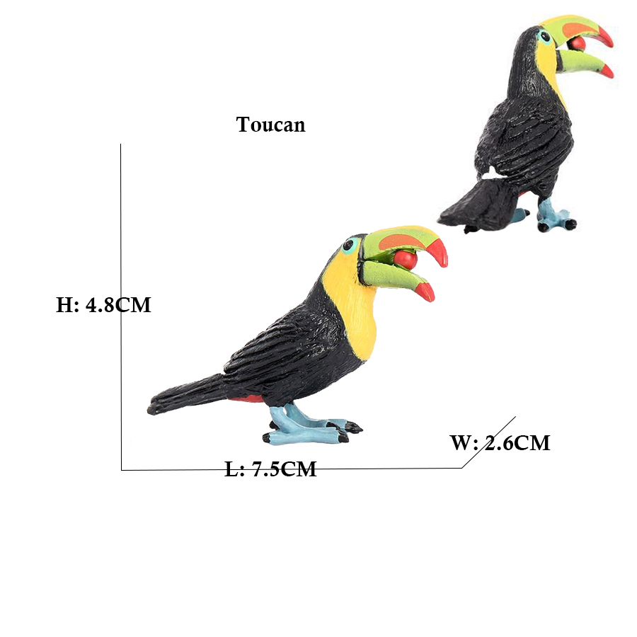 Figuras de Animais Modelo Coru - Kids Toys Reviews avaliação e preço