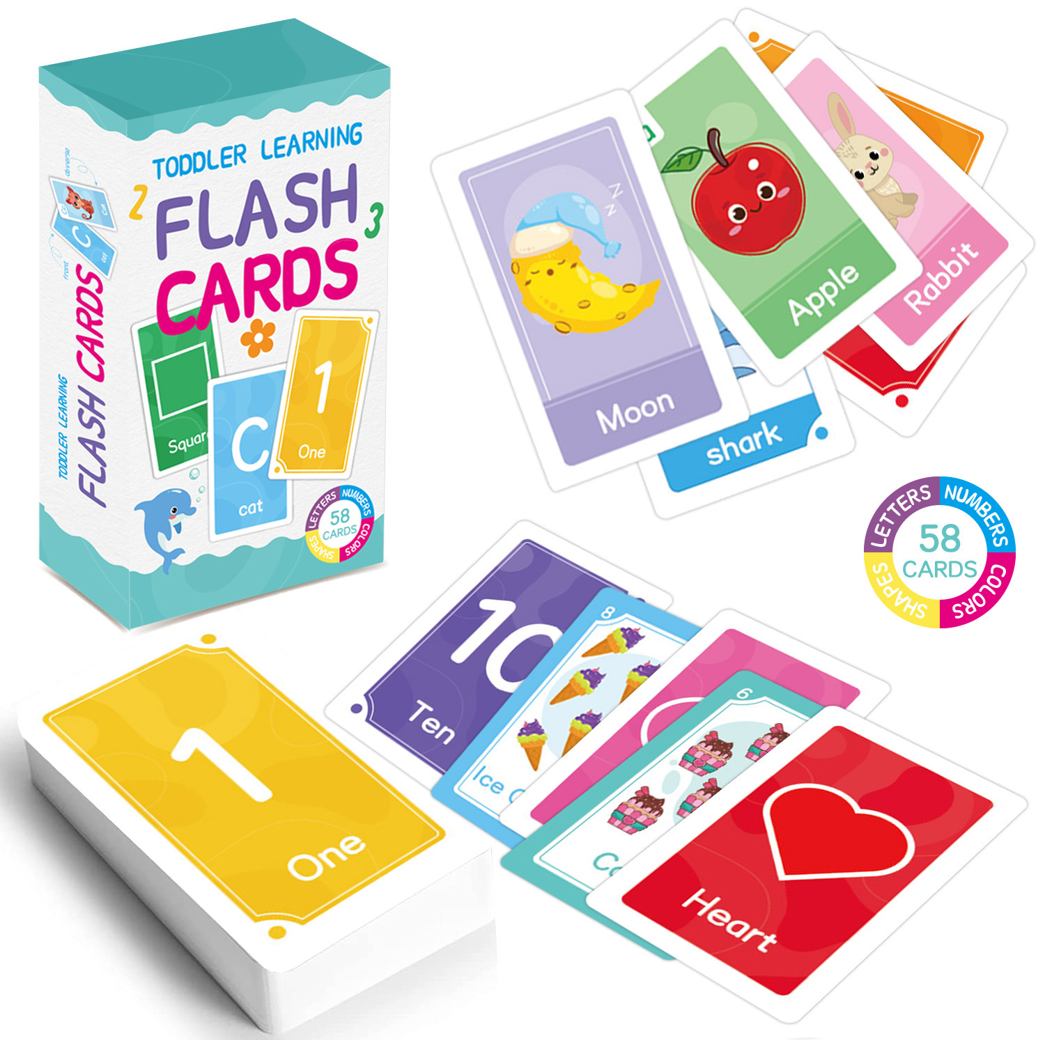 58 pçs abc alfabeto flashcards - Educational Flash Card avaliação e preço