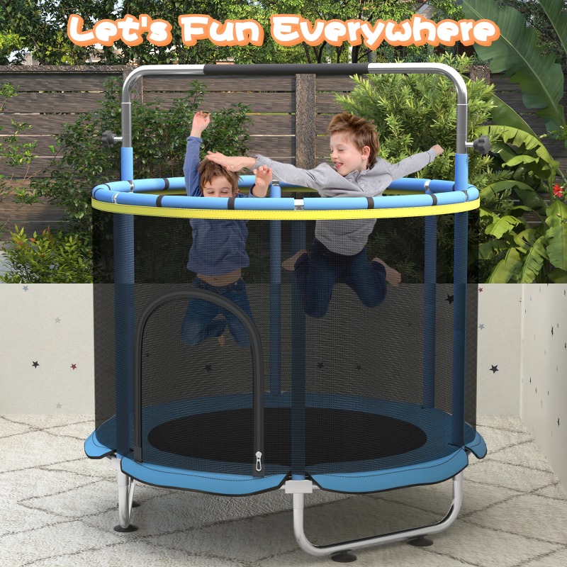 Trampolim para Crianças de 5FT - Trampoline Mini Indoor avaliação e preço