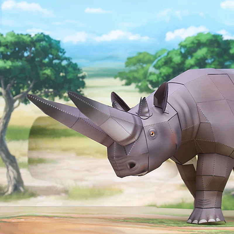 Egito arsinoitherium origami a - Kids Toys Egypt avaliação e preço