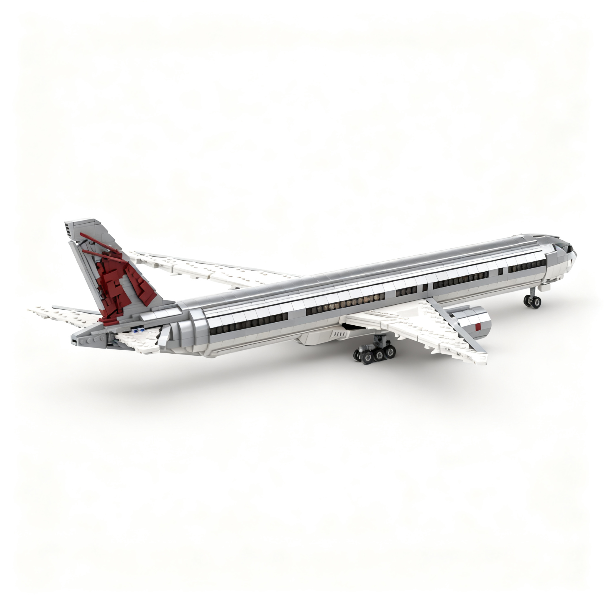2171 peças MOC Boeing 300ER Qa - Kids Toys Qatar avaliação e preço