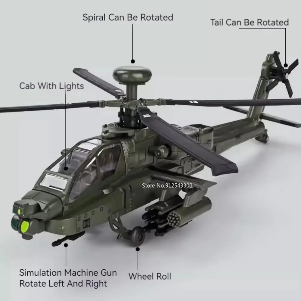 1:32 escala AH-64 modelo de av - Kids Toys Vehicle avaliação e preço