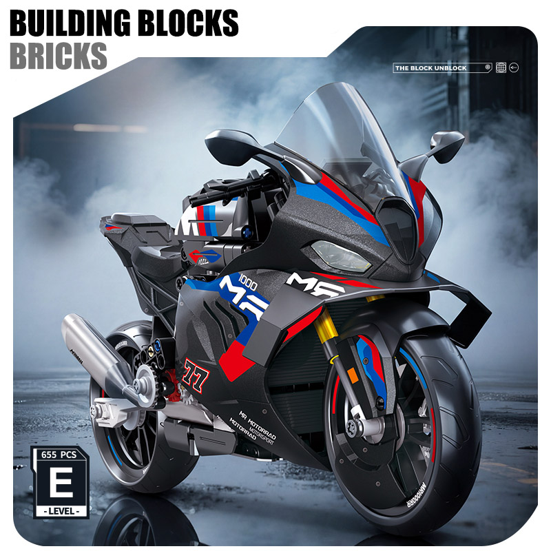 Blocos de Montar de Motociclet - Kids Toys Under 1000 avaliação e preço