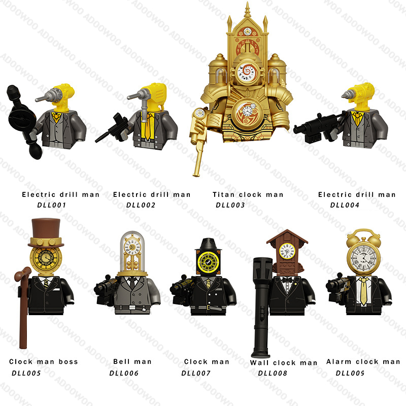 DLL001 KDL818 Boneco Masculino - Lego Building Blocks avaliação e preço