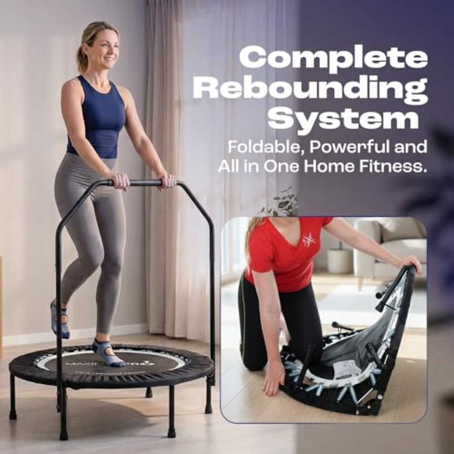 Trampolim de Fitness Dobrável  - Trampoline Mini Indoor avaliação e preço