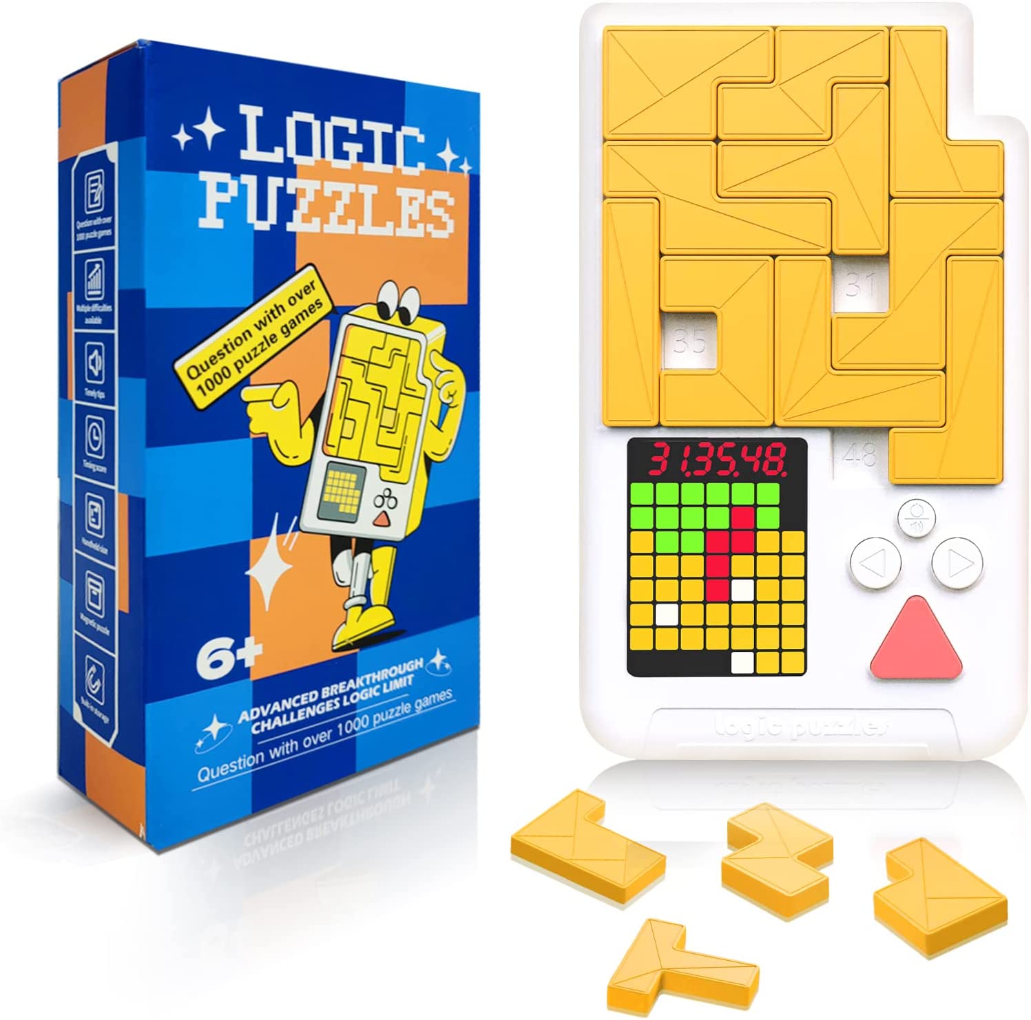 Quebra-Cabeça Magnético Portát - Kids Toys Under 1000 avaliação e preço