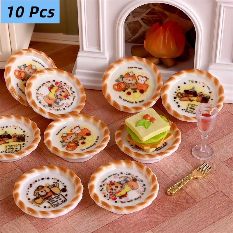 10 pçs/set casa de bonecas em  - Kids Toys Home avaliação e preço