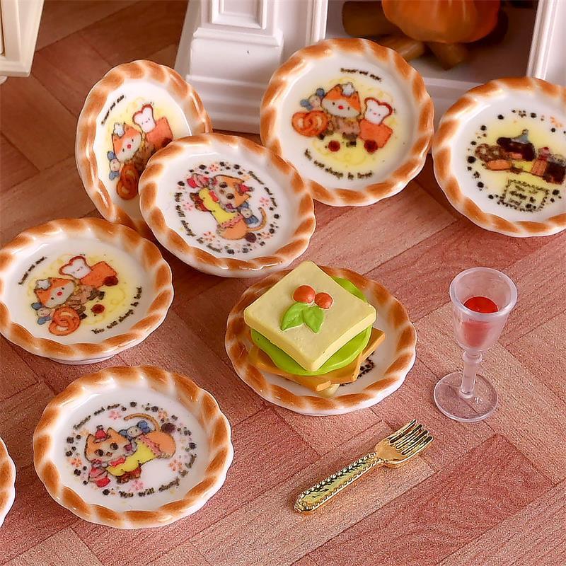 10 pçs/set casa de bonecas em  - Kids Toys Home avaliação e preço