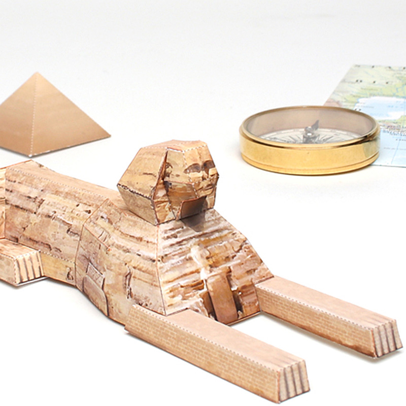 Egito pirâmide esfinge dobráve - Kids Toys Egypt avaliação e preço