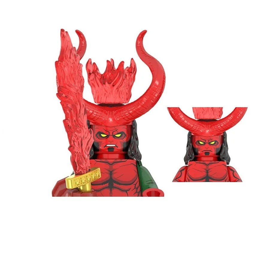 WM2422 WM2421 Hellboy Blocos d - Lego Building Blocks avaliação e preço