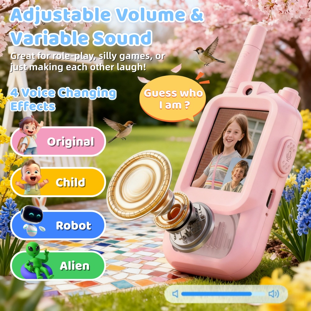 2PCS Walkie Talkie de Vídeo pa - Kid Toys Ads avaliação e preço
