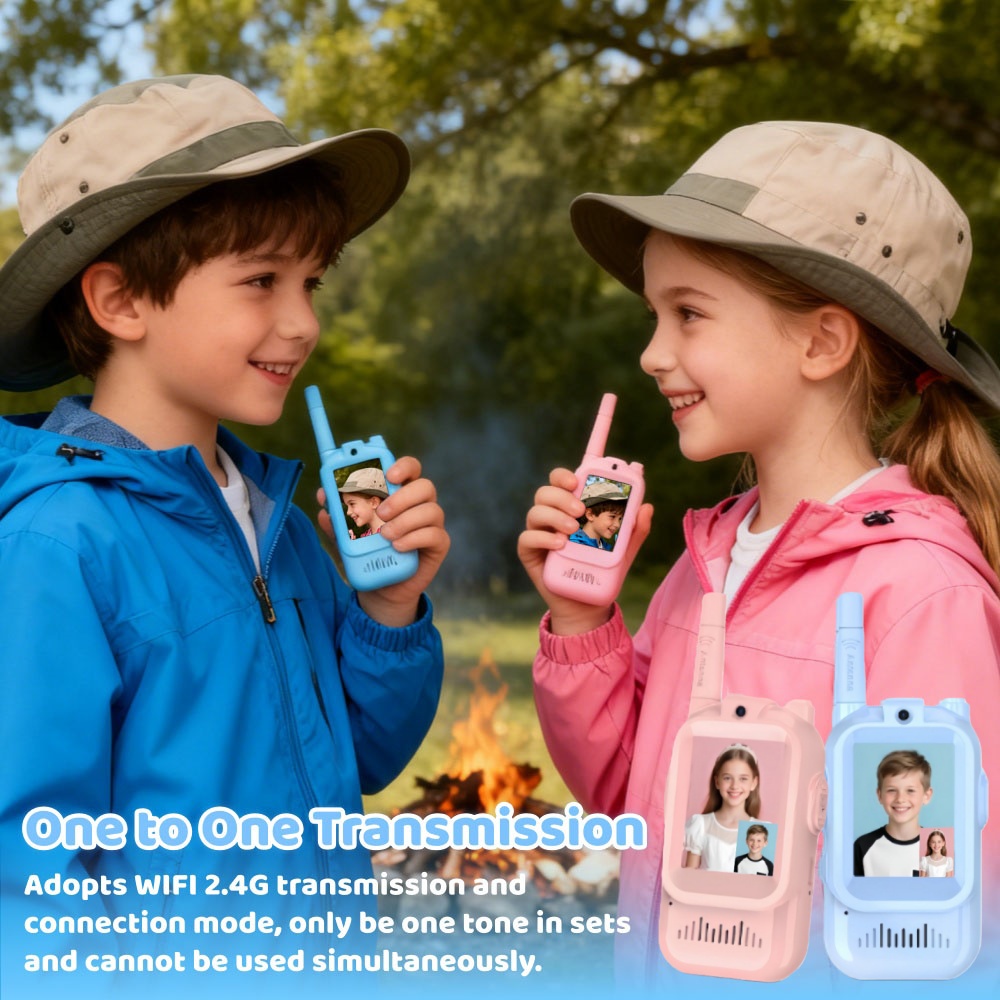2PCS Walkie Talkie de Vídeo pa - Kid Toys Ads avaliação e preço