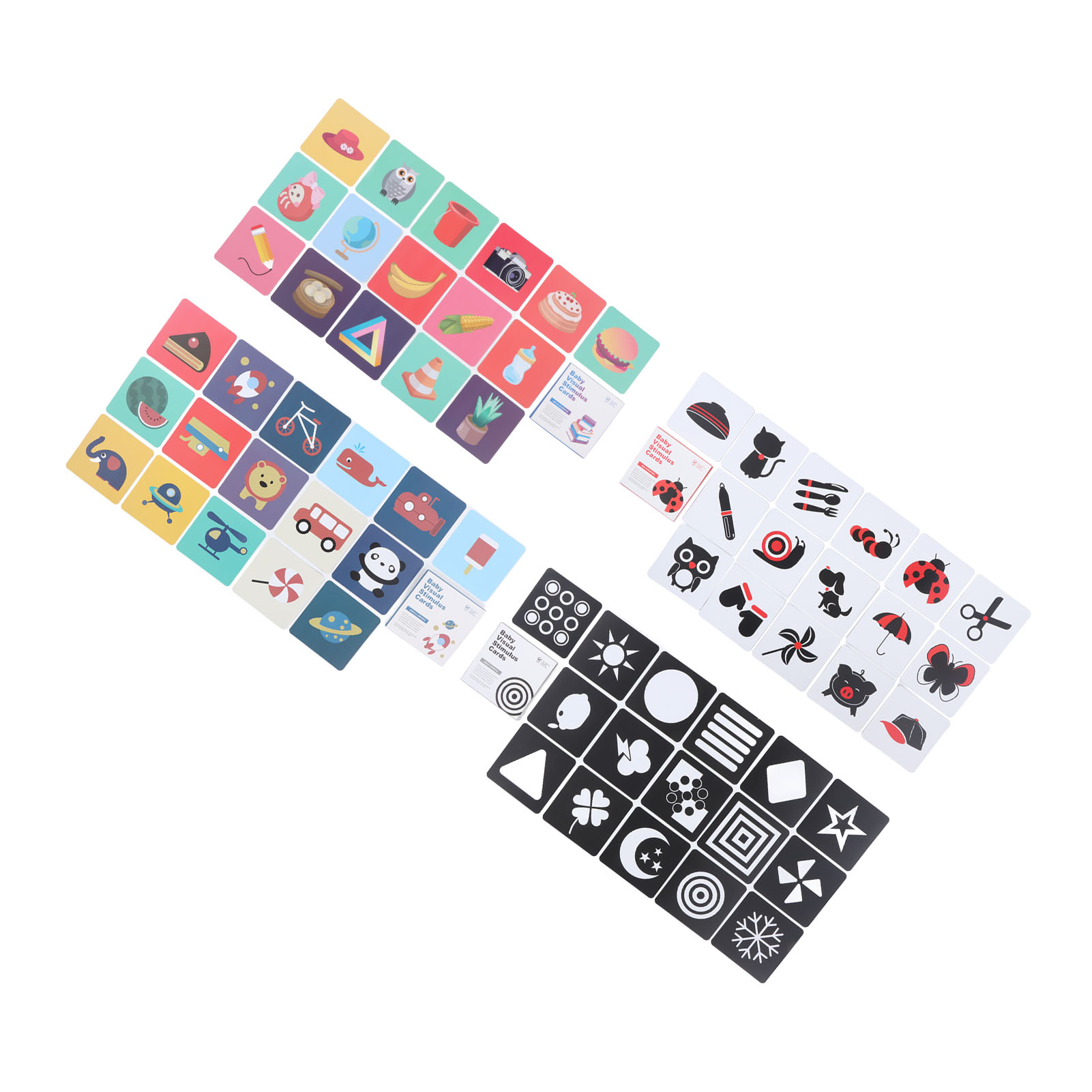 ZK40 64pcs Flashcards para beb - Educational Flash Card avaliação e preço