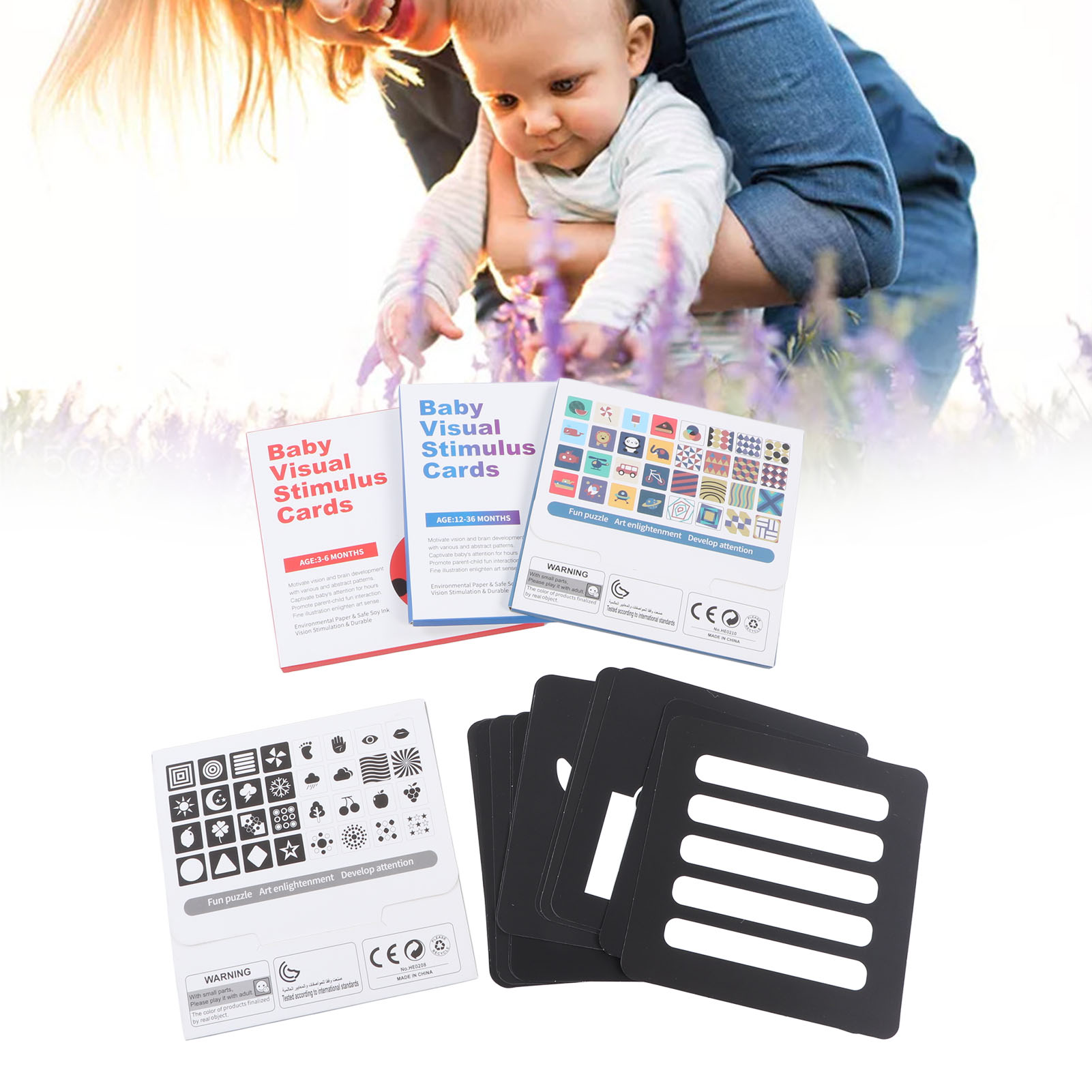 ZK40 64pcs Flashcards para beb - Educational Flash Card avaliação e preço