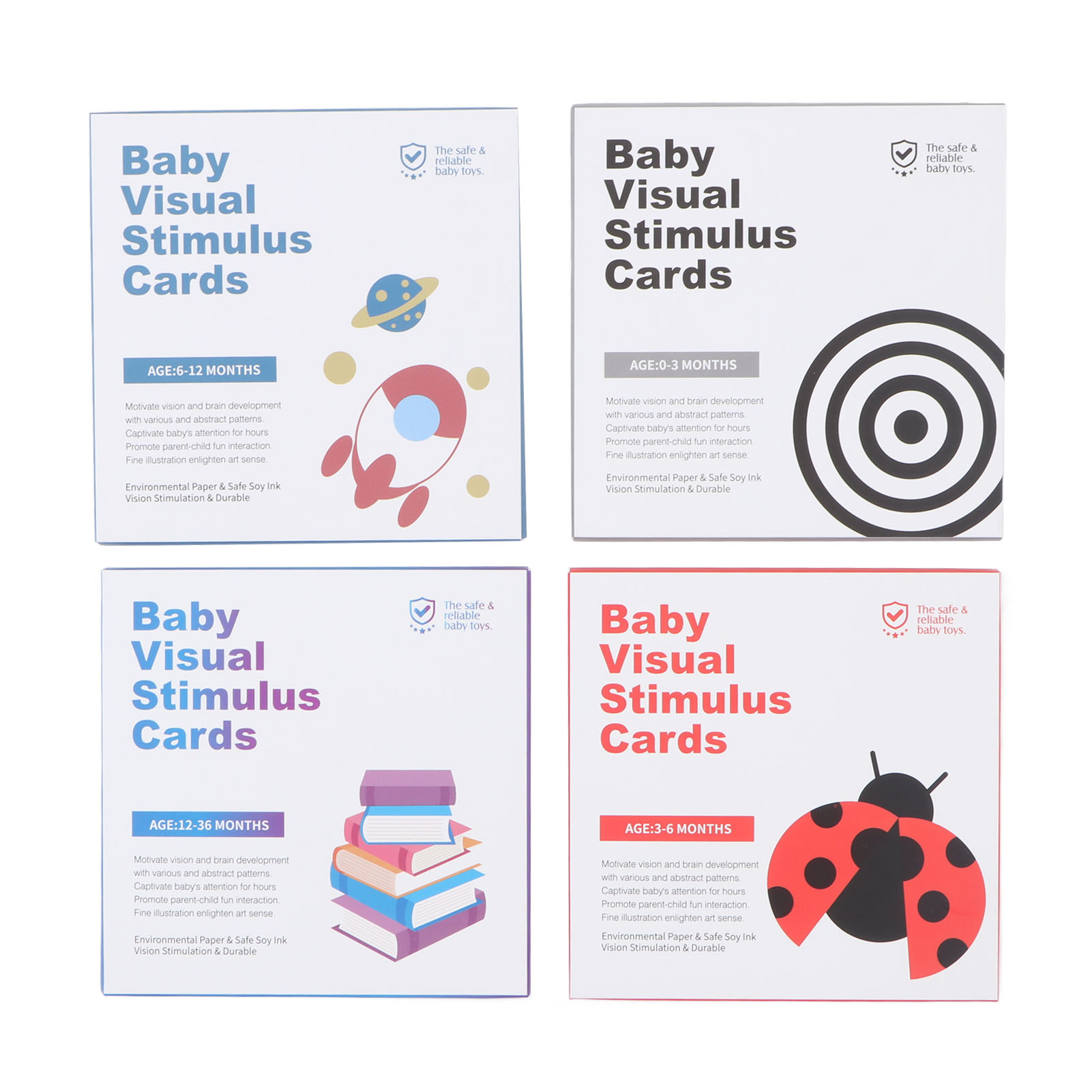 ZK40 64pcs Flashcards para beb - Educational Flash Card avaliação e preço