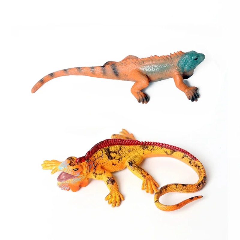 Figuras de Lagartos Iguana, Br - Kids Toys Reviews avaliação e preço