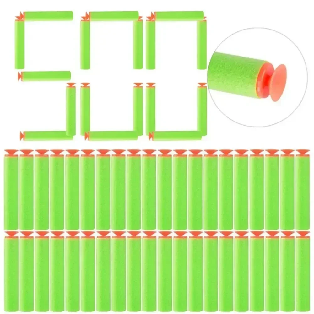7.2cm 100/1000 pçs dardos para - Foam Dart Gun avaliação e preço