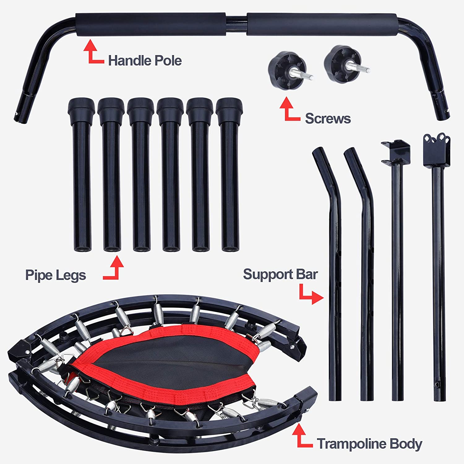 Mini Trampolim Dobrável de 40  - Trampoline Mini Indoor avaliação e preço