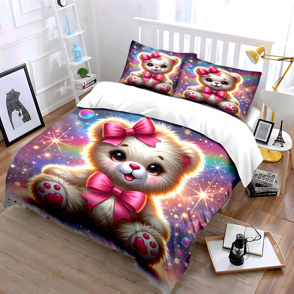 Conjunto de Cama com Brilho Ar - Kids Toys Home avaliação e preço