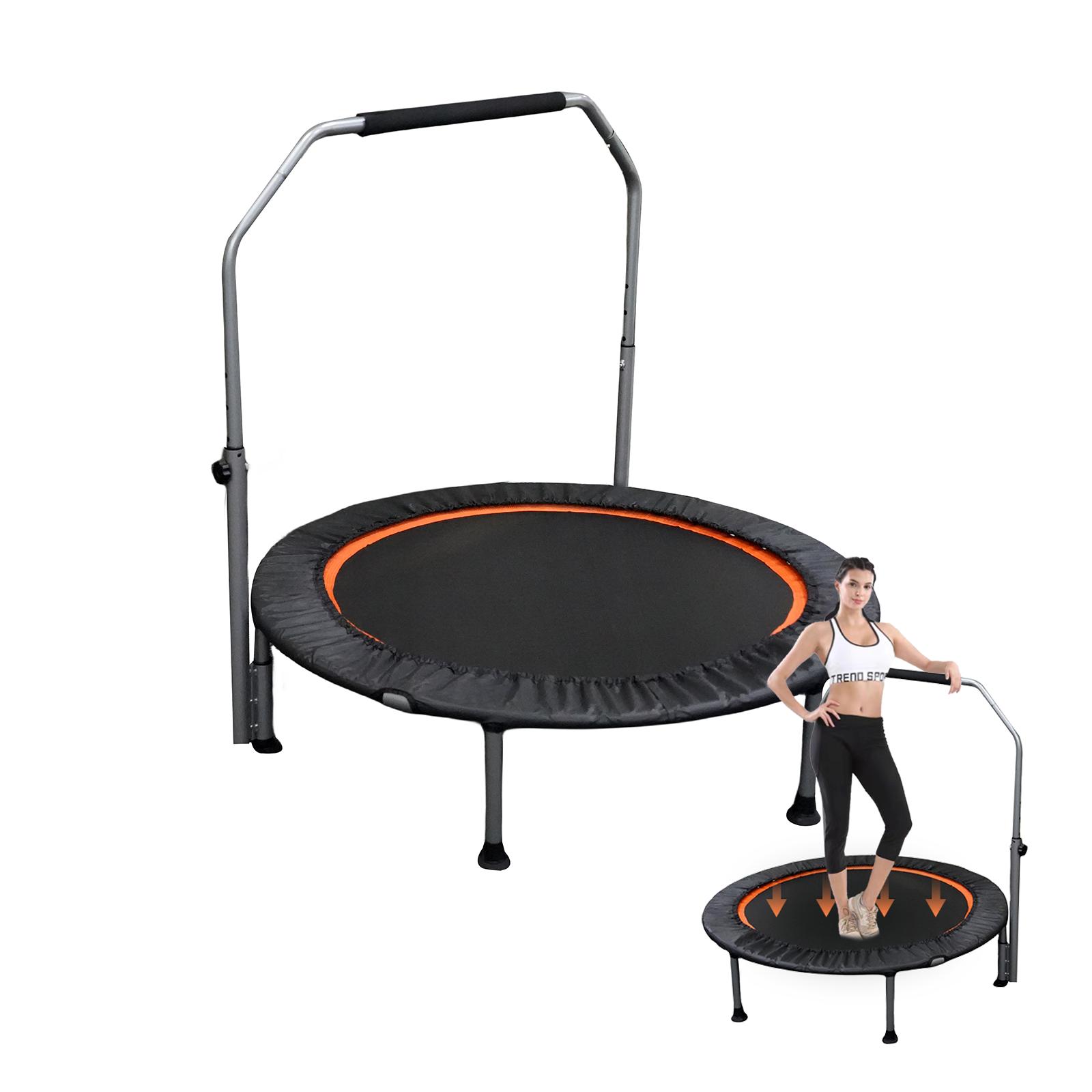 Mini trampolim de fitness dobr - Trampoline Mini Indoor avaliação e preço