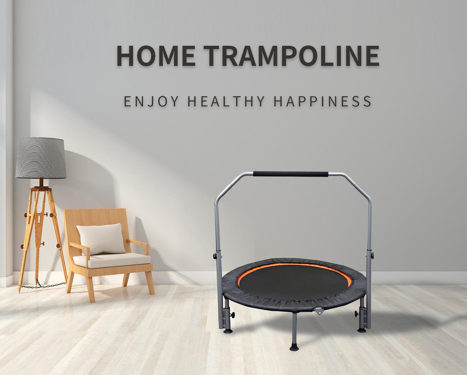 Mini trampolim de fitness dobr - Trampoline Mini Indoor avaliação e preço
