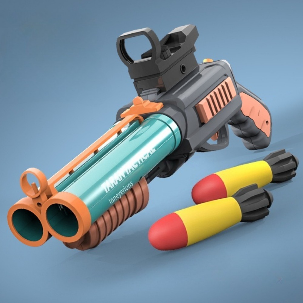 Pistola de Brinquedo com Dois  - Foam Dart Gun avaliação e preço