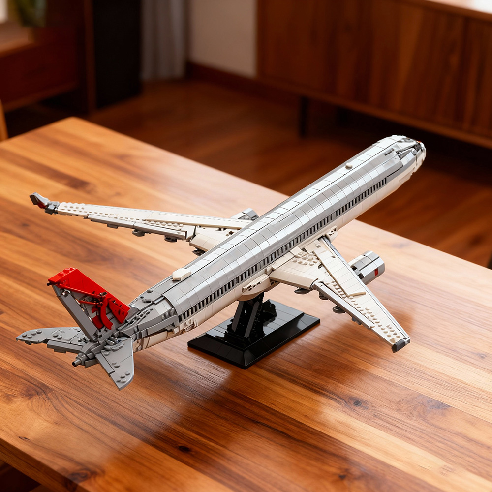 Gobricks MOC Qatar Airways Air - Kids Toys Qatar avaliação e preço