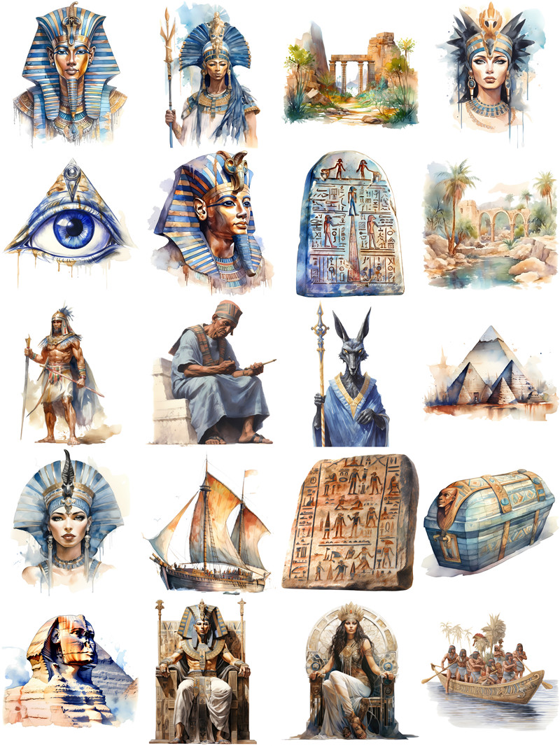 Antigo Egito Adesivos para Art - Kids Toys Egypt avaliação e preço