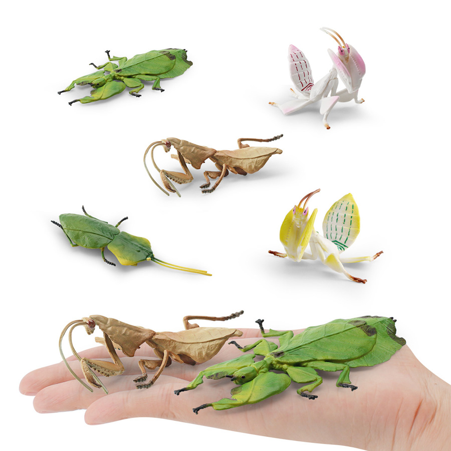 Modelo Realista de Mantis Orqu - Kids Toys Home avaliação e preço